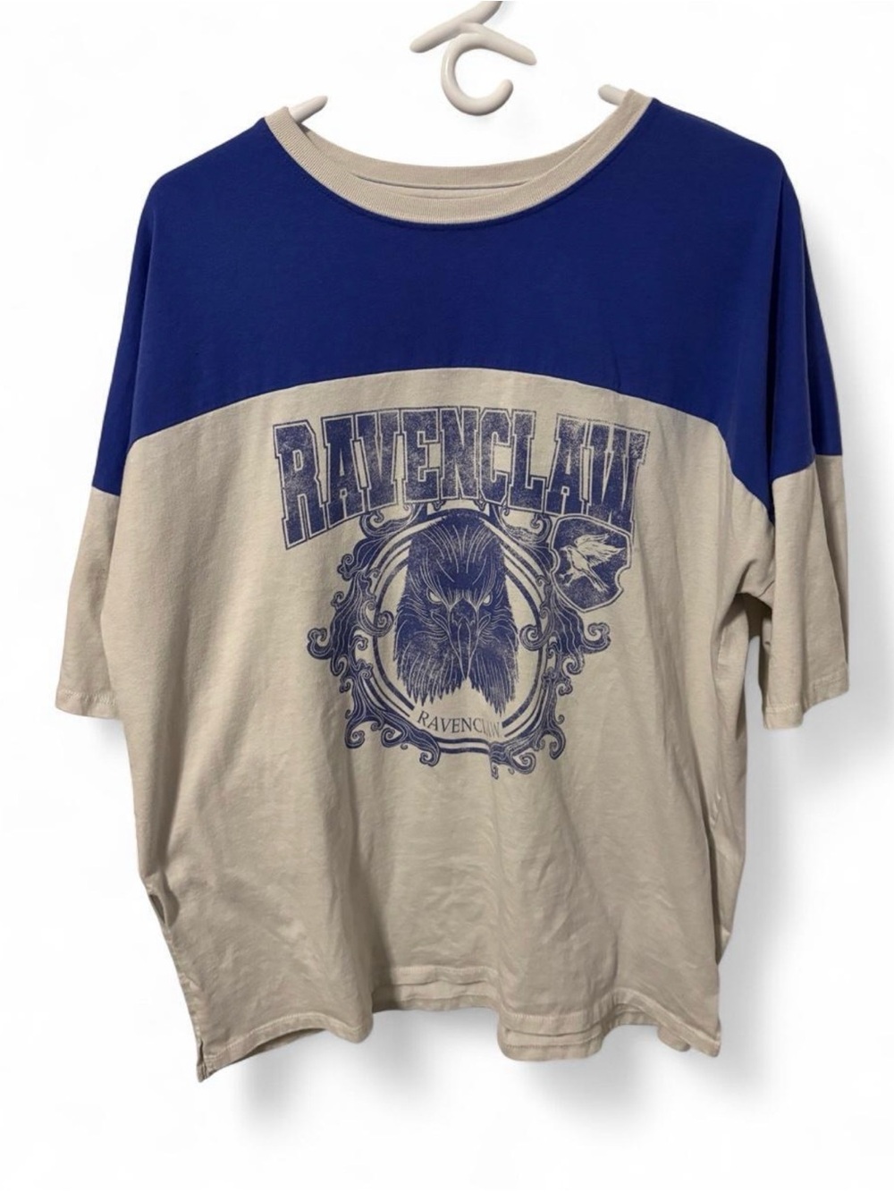 Harry Potter Ravenclaw Color Block Varsity Tee XL